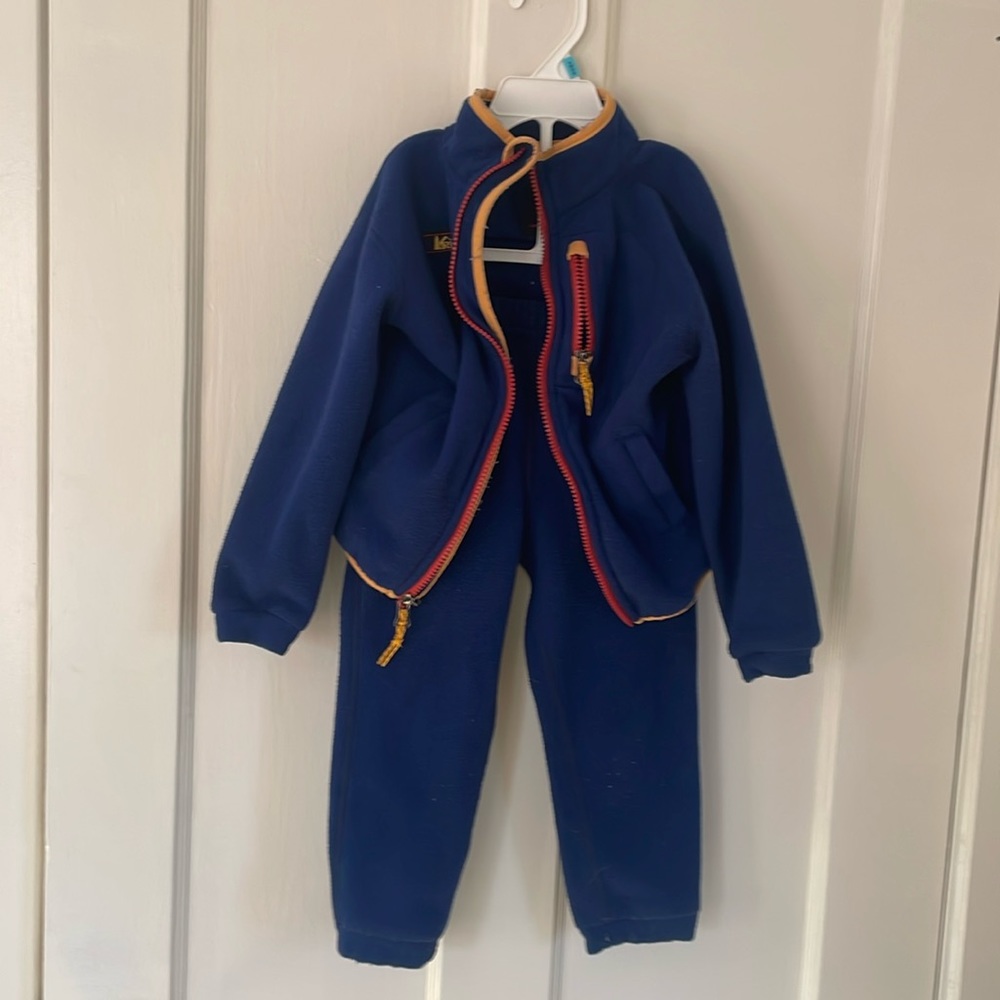 Jacket and joggers from REI
